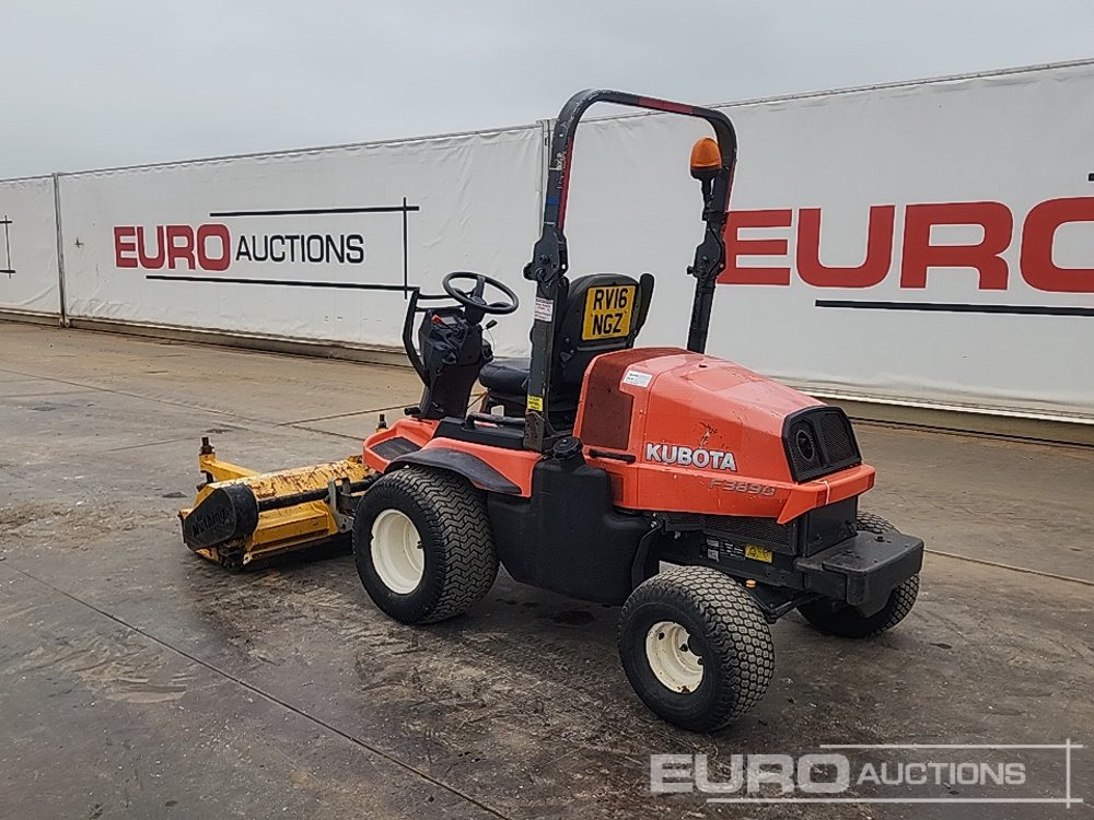 2016 Kubota F3890 - Motofaucheuse: photos 3 2016 Kubota F3890 - Motofaucheuse: photos 3