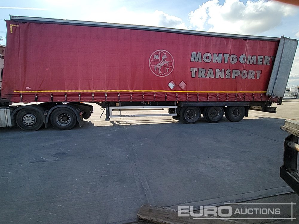 2016 Montracon Tri Axle Curtainsider Trailer - Semi-remorque rideaux coulissants: photos 2 2016 Montracon Tri Axle Curtainsider Trailer - Semi-remorque rideaux coulissants: photos 2