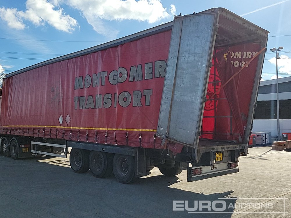 2016 Montracon Tri Axle Curtainsider Trailer - Semi-remorque rideaux coulissants: photos 3 2016 Montracon Tri Axle Curtainsider Trailer - Semi-remorque rideaux coulissants: photos 3