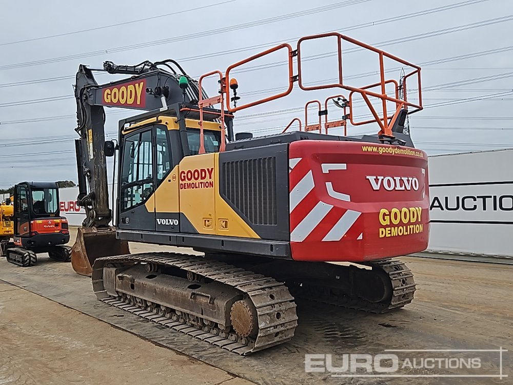 2016 Volvo EC250EL - Pelle sur chenille: photos 3 2016 Volvo EC250EL - Pelle sur chenille: photos 3
