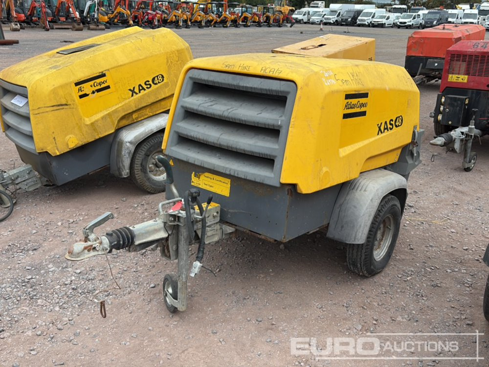2017 Atlas Copco XAS48 - Compresseur d'air: photos 1 2017 Atlas Copco XAS48 - Compresseur d'air: photos 1