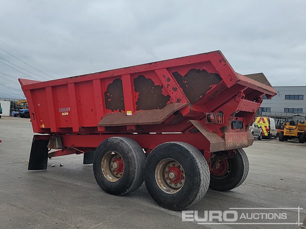 2017 Bailey 20 Ton Twin Axle Dump Trailer, Air/Hydraulic Brakes - Remorque agricole: photos 3 2017 Bailey 20 Ton Twin Axle Dump Trailer, Air/Hydraulic Brakes - Remorque agricole: photos 3