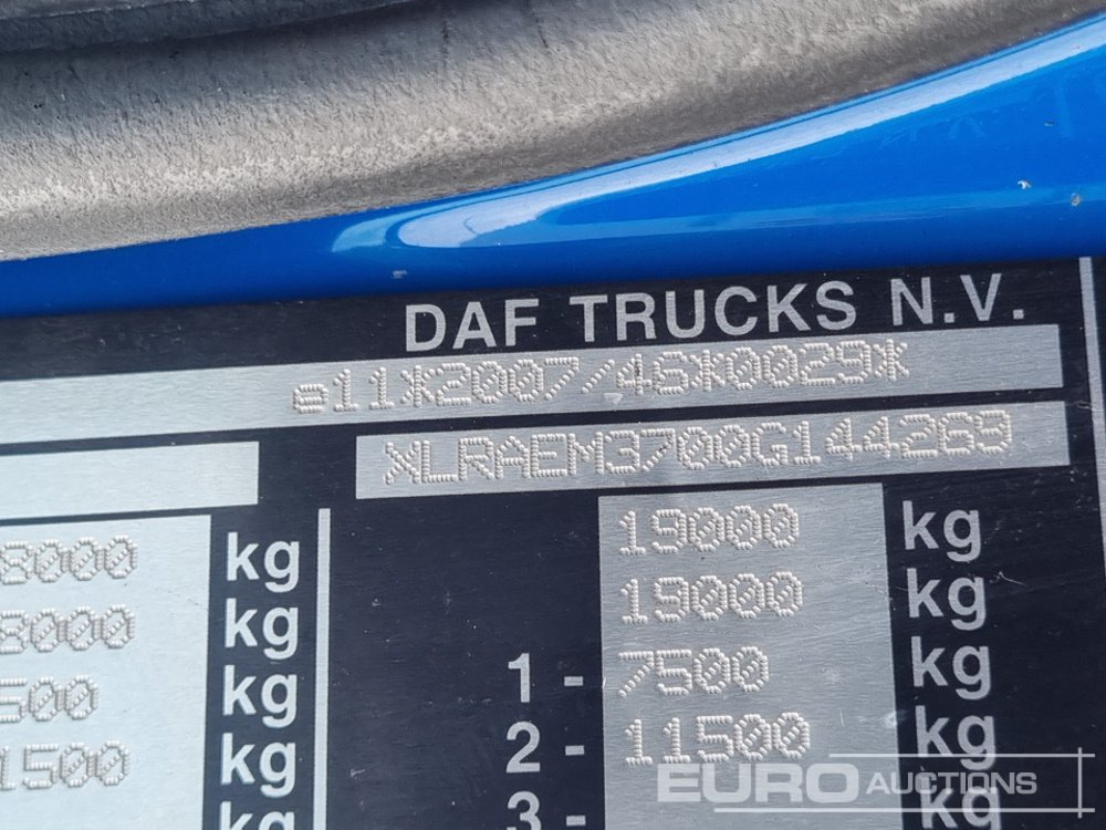 Camion fourgon 2017 DAF CF260: photos 49