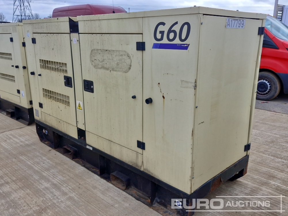 2017 Doosan G60-SIIIA - Groupe électrogène: photos 1 2017 Doosan G60-SIIIA - Groupe électrogène: photos 1