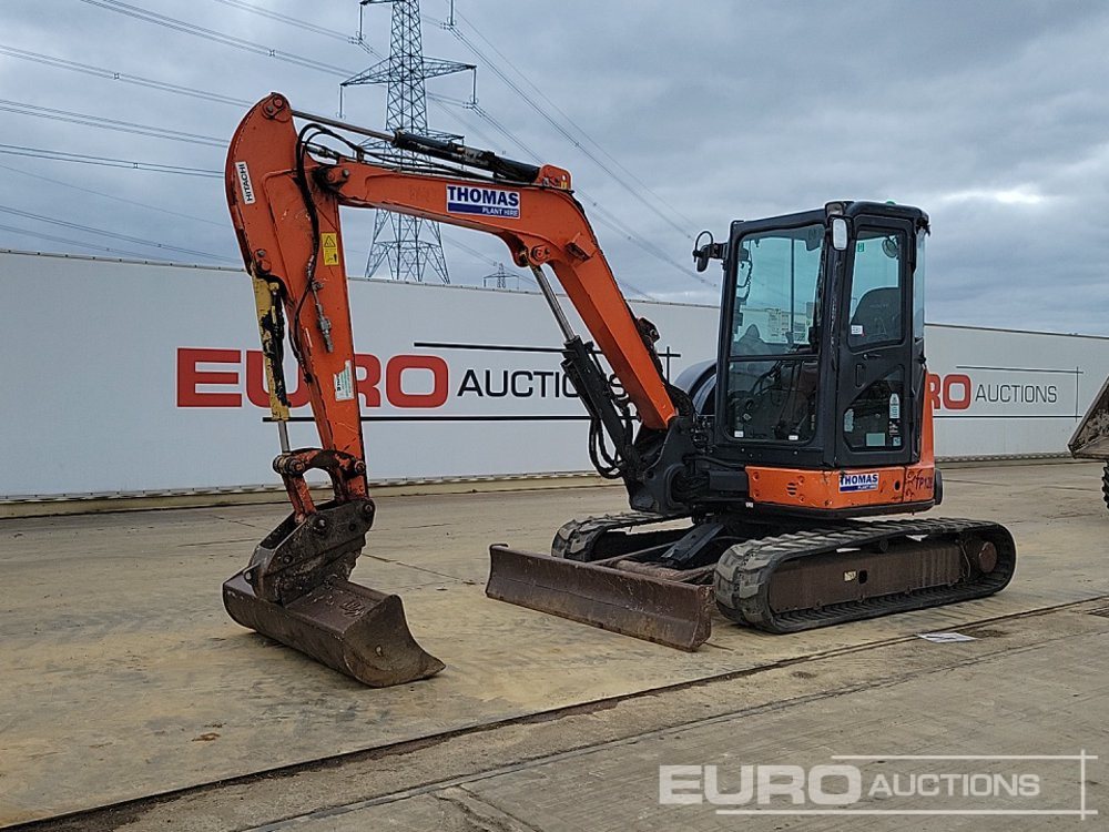 2017 Hitachi ZX48U-5A CLR - Mini pelle: photos 1 2017 Hitachi ZX48U-5A CLR - Mini pelle: photos 1