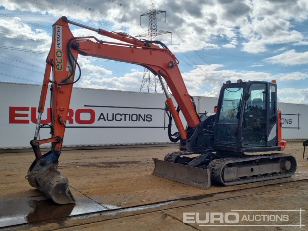 2017 Hitachi ZX85USB-5A - Mini pelle: photos 1 2017 Hitachi ZX85USB-5A - Mini pelle: photos 1