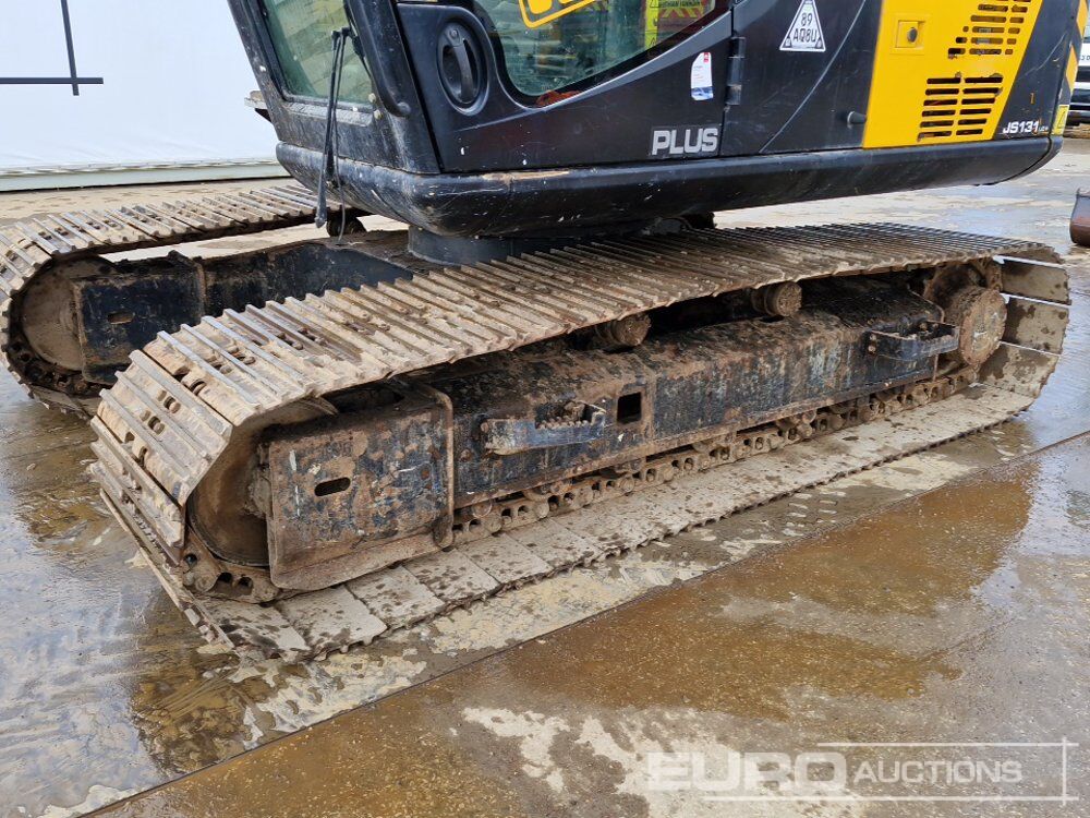 Pelle sur chenille 2017 JCB JS131LC: photos 10