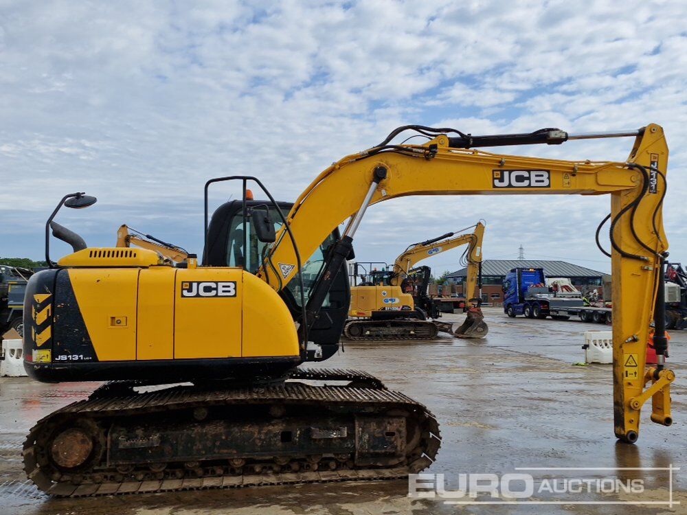 Pelle sur chenille 2017 JCB JS131LC: photos 6