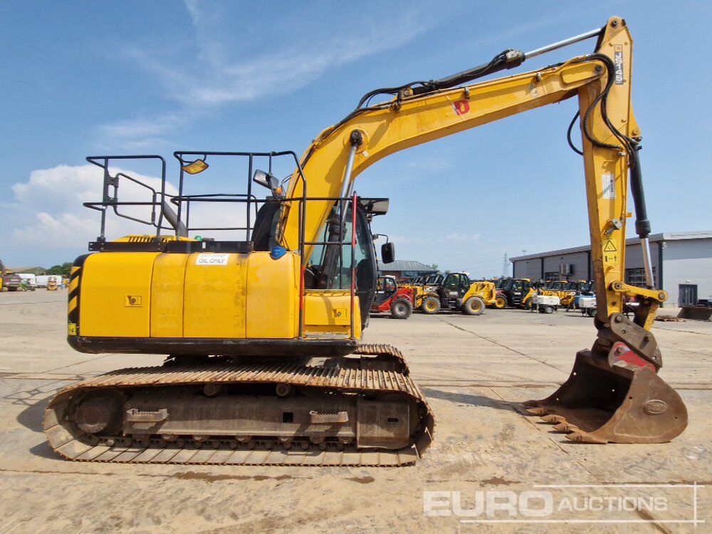 Pelle sur chenille 2017 JCB JS145LC 4F: photos 6