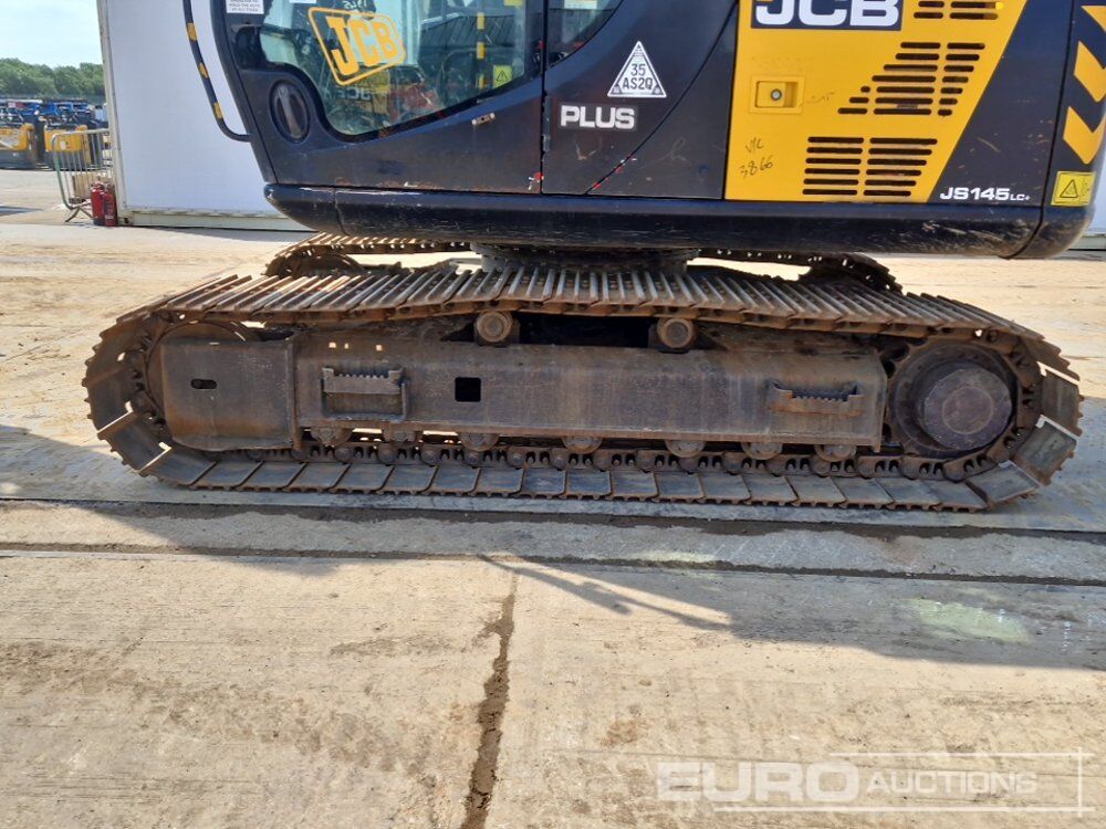 Pelle sur chenille 2017 JCB JS145LC 4F: photos 11