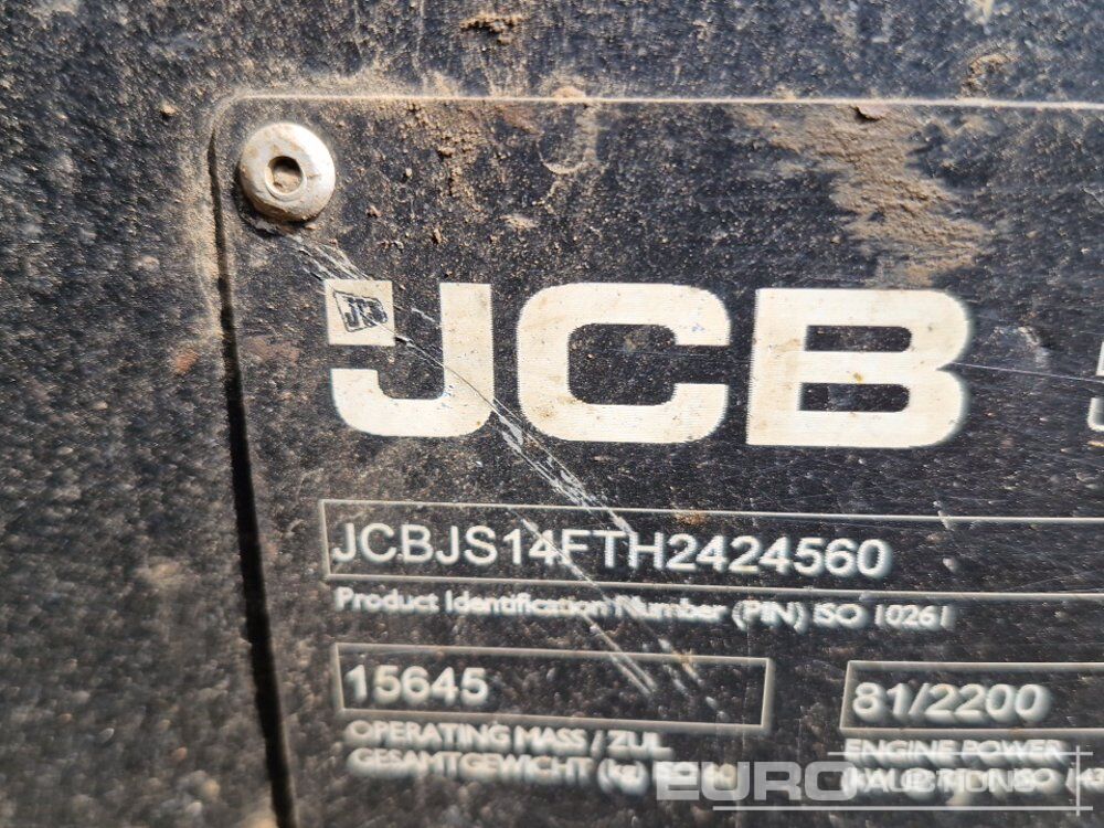 Pelle sur chenille 2017 JCB JS145LC 4F: photos 50