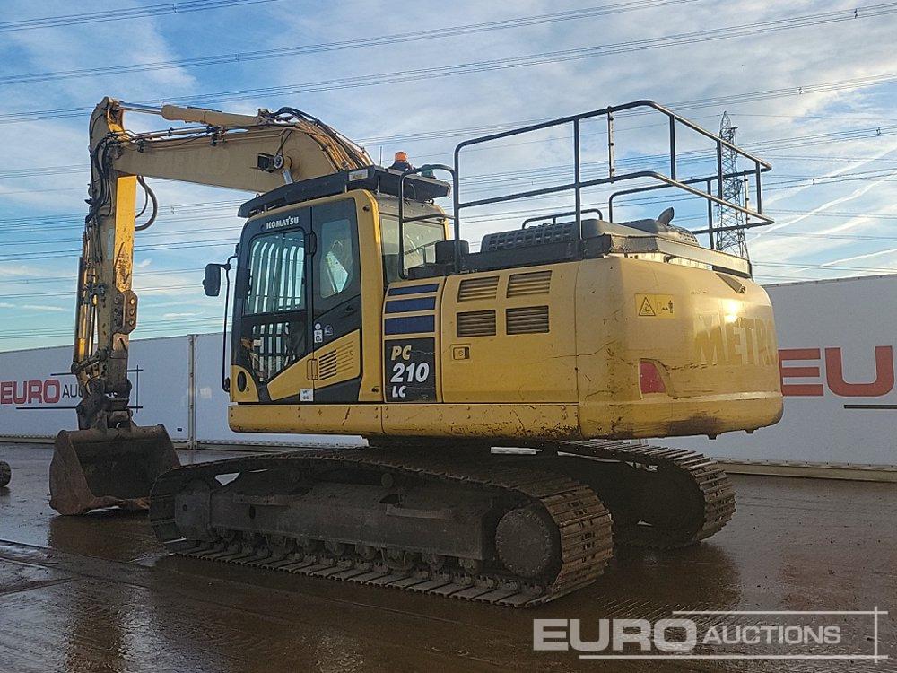 2017 Komatsu PC210LC-11 - Pelle sur chenille: photos 3 2017 Komatsu PC210LC-11 - Pelle sur chenille: photos 3