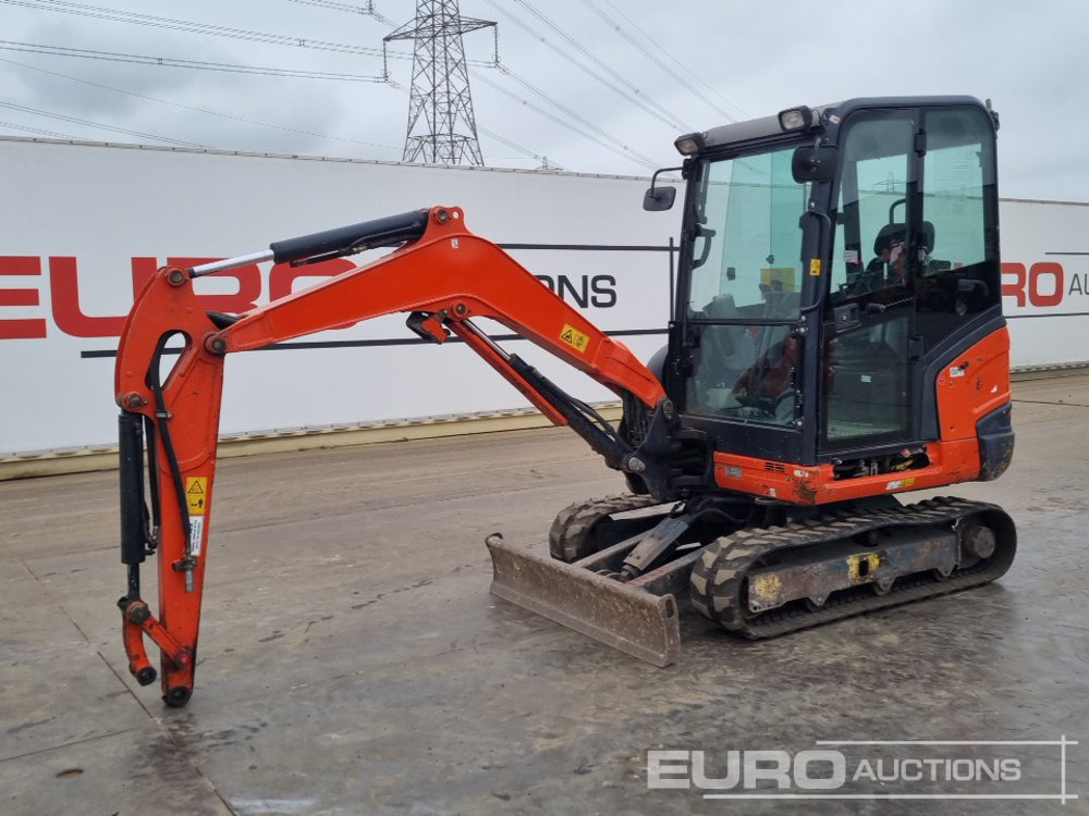 2017 Kubota KX027-4 - Mini pelle: photos 1 2017 Kubota KX027-4 - Mini pelle: photos 1