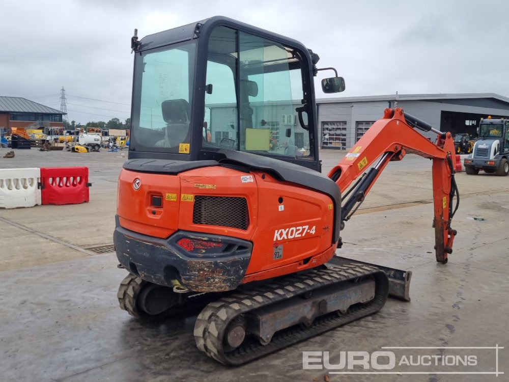 2017 Kubota KX027-4 - Mini pelle: photos 5 2017 Kubota KX027-4 - Mini pelle: photos 5