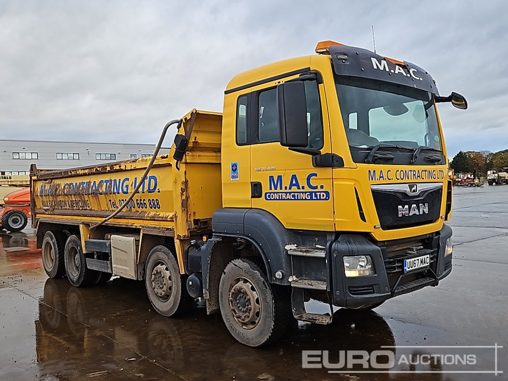 Camion benne 2017 MAN TGS35.420: photos 7