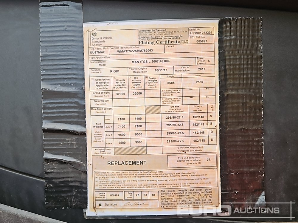 Camion benne 2017 MAN TGS35.420: photos 42