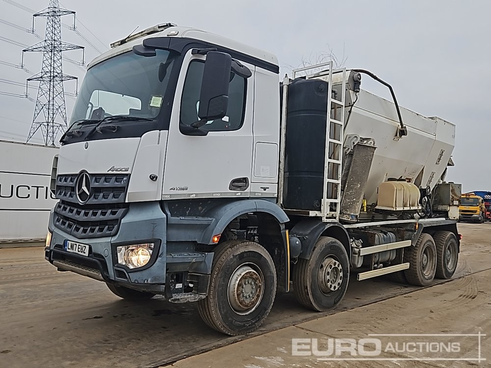 2017 Mercedes AROCS 4136 - Camion malaxeur: photos 1 2017 Mercedes AROCS 4136 - Camion malaxeur: photos 1