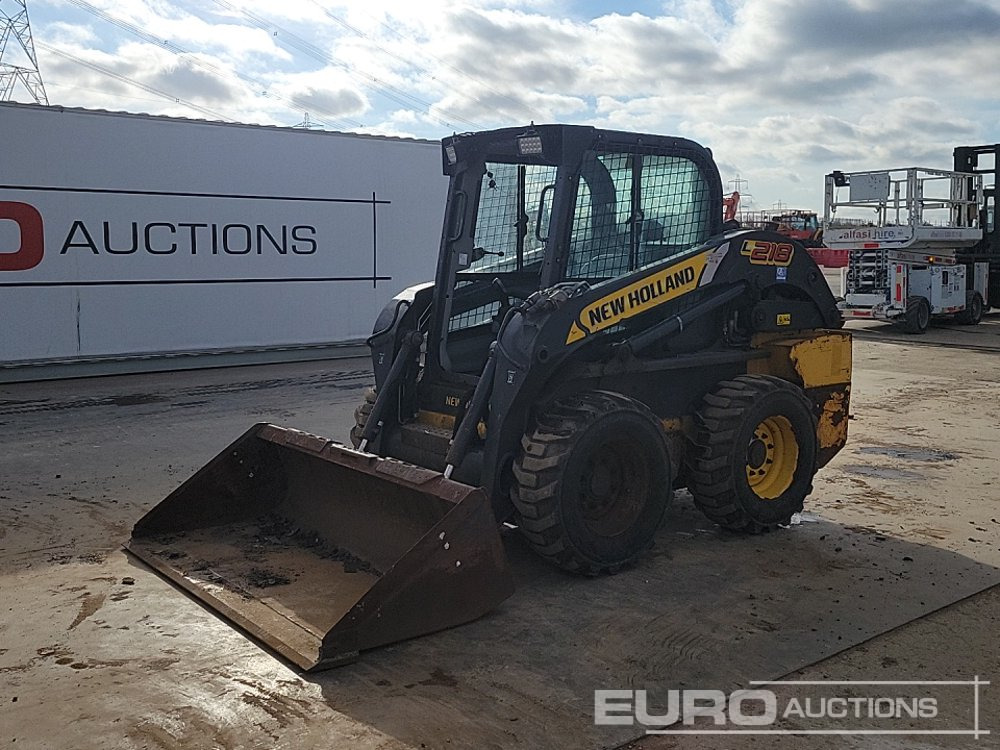2017 New Holland L218 - Mini chargeuse: photos 1 2017 New Holland L218 - Mini chargeuse: photos 1