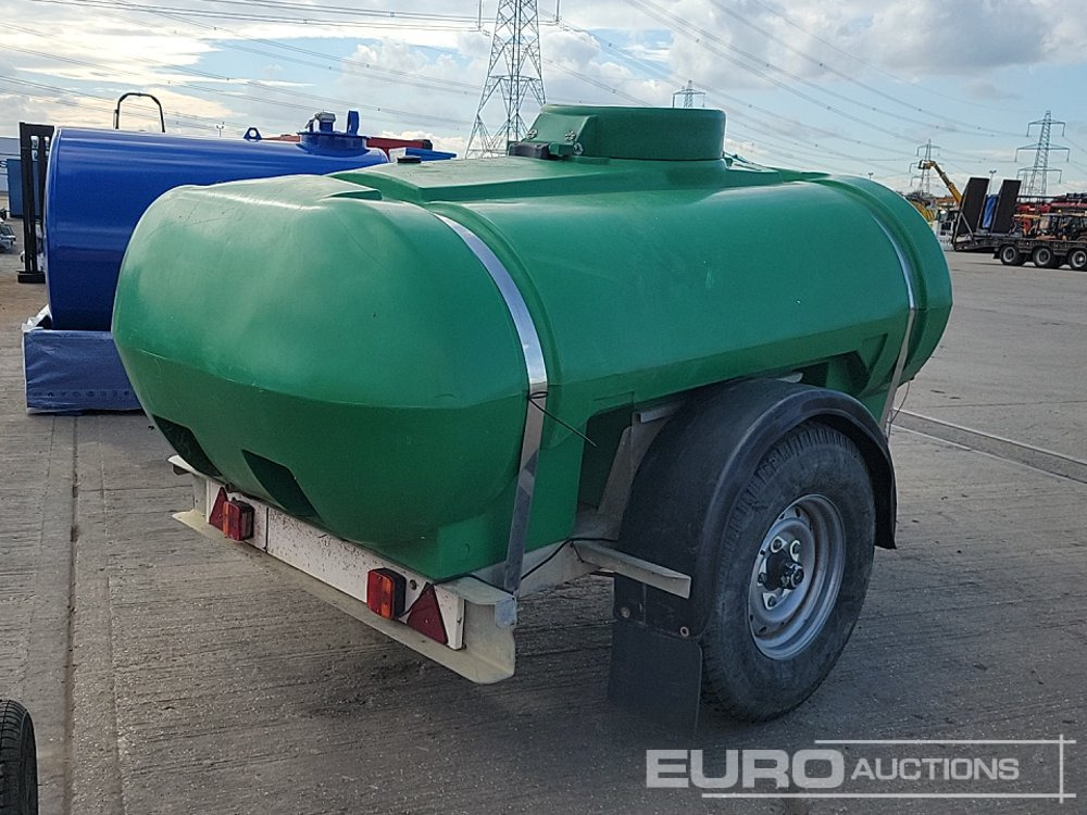 2017 Trailer Engineering Single Axle Plastic Water Bowser, Honda Petrol Pump - Cuve de stockage: photos 5 2017 Trailer Engineering Single Axle Plastic Water Bowser, Honda Petrol Pump - Cuve de stockage: photos 5