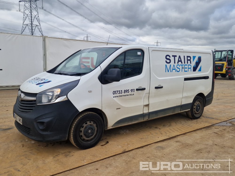 2017 Vauxhall Vivaro - Fourgonnette: photos 1 2017 Vauxhall Vivaro - Fourgonnette: photos 1