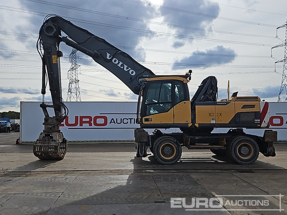 2017 Volvo EW210 - Pelle sur pneus: photos 2 2017 Volvo EW210 - Pelle sur pneus: photos 2