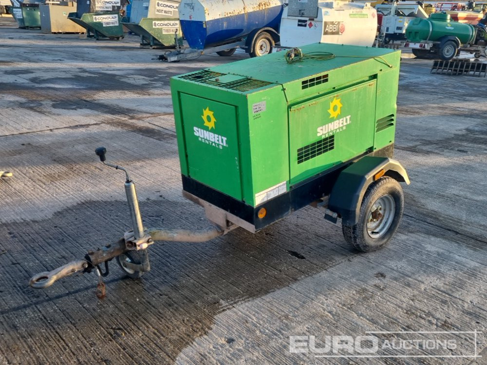 2018 7kVA Single Axle Welder Generator, Kubota Engine - Groupe électrogène: photos 1 2018 7kVA Single Axle Welder Generator, Kubota Engine - Groupe électrogène: photos 1