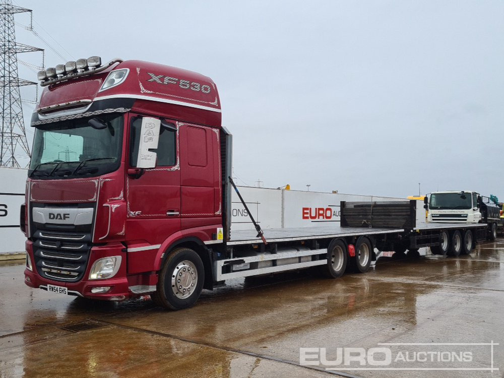 2018 DAF XF530 - Camion plateau: photos 1 2018 DAF XF530 - Camion plateau: photos 1