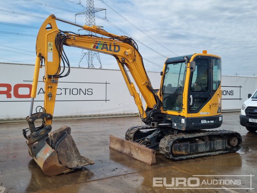 2018 Hyundai R60CR-9A - Mini pelle: photos 1 2018 Hyundai R60CR-9A - Mini pelle: photos 1