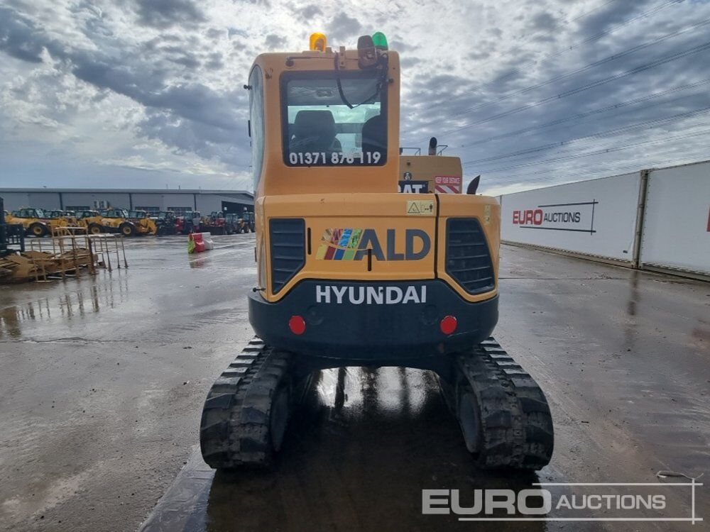 2018 Hyundai R60CR-9A - Mini pelle: photos 4 2018 Hyundai R60CR-9A - Mini pelle: photos 4