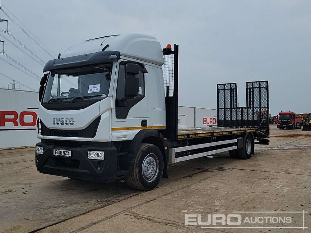 2018 Iveco 180-250 - Camion plateau: photos 1 2018 Iveco 180-250 - Camion plateau: photos 1