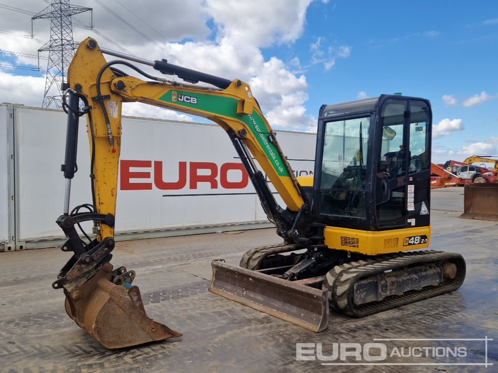 2018 JCB 48Z-1 - Mini pelle: photos 1 2018 JCB 48Z-1 - Mini pelle: photos 1