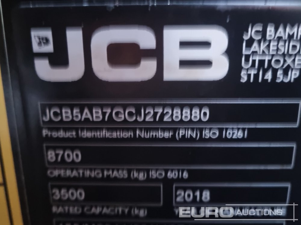 Chariot télescopique 2018 JCB 535-95: photos 38