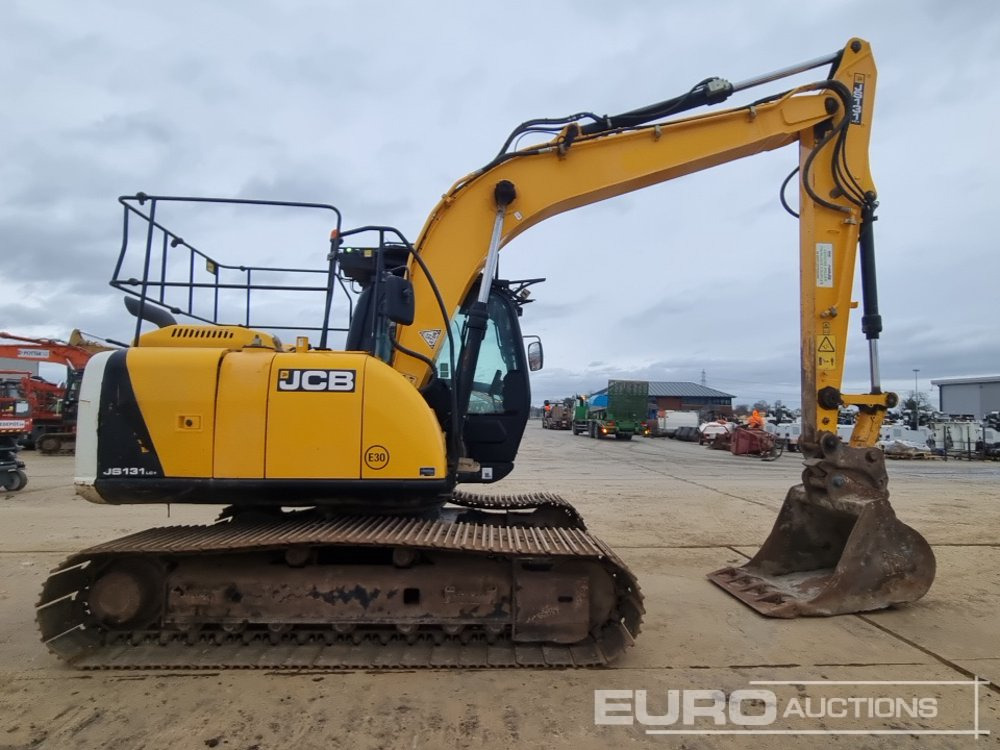 Pelle sur chenille 2018 JCB JS131LC: photos 6