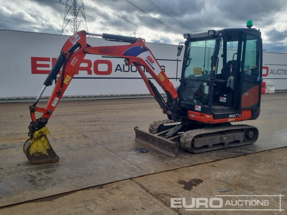 2018 Kubota KX027-4 - Mini pelle: photos 1 2018 Kubota KX027-4 - Mini pelle: photos 1