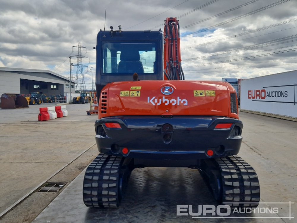 2018 Kubota KX080-4A - Mini pelle: photos 4 2018 Kubota KX080-4A - Mini pelle: photos 4