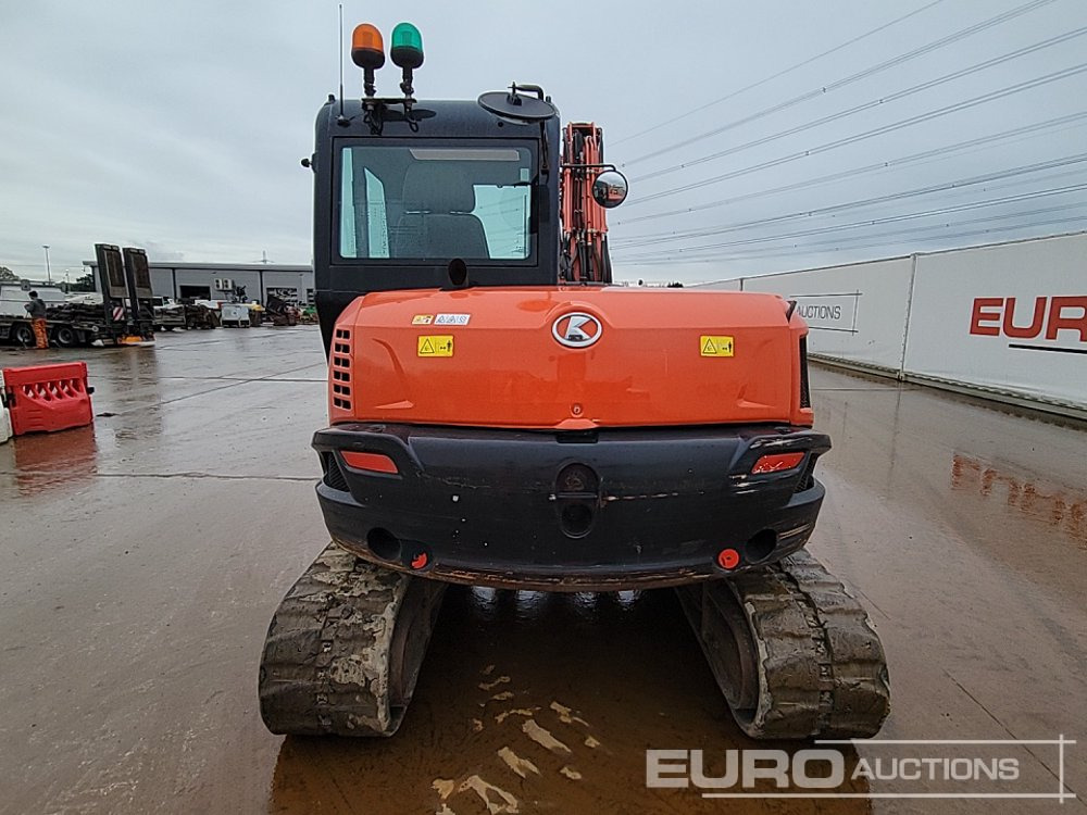 2018 Kubota KX080-4A - Mini pelle: photos 4 2018 Kubota KX080-4A - Mini pelle: photos 4