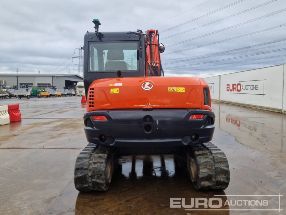 2018 Kubota KX080-4A - Mini pelle: photos 4 2018 Kubota KX080-4A - Mini pelle: photos 4