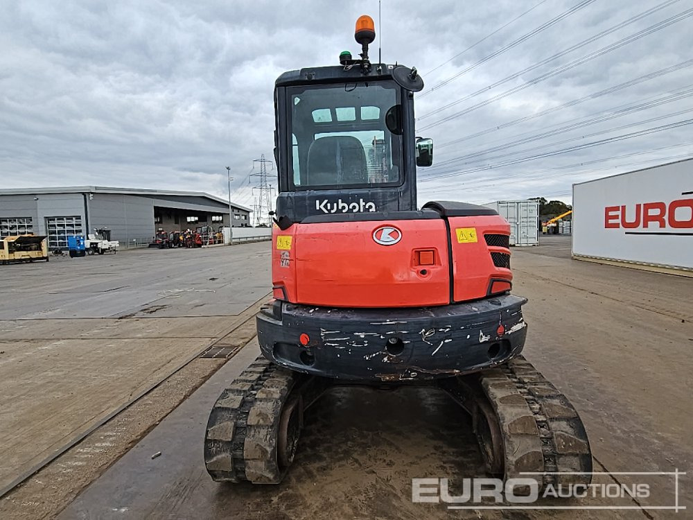 2018 Kubota U55-4 - Mini pelle: photos 4 2018 Kubota U55-4 - Mini pelle: photos 4