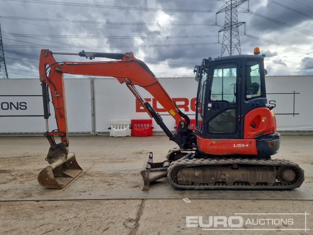 2018 Kubota U55-4 - Mini pelle: photos 2 2018 Kubota U55-4 - Mini pelle: photos 2