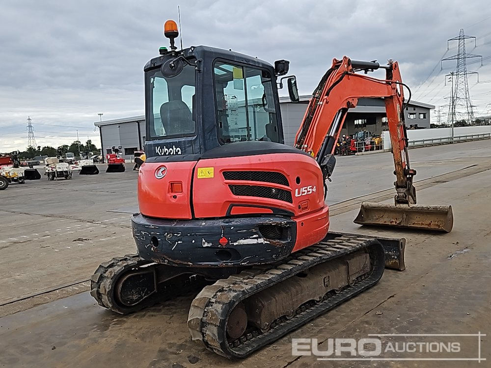 2018 Kubota U55-4 - Mini pelle: photos 5 2018 Kubota U55-4 - Mini pelle: photos 5