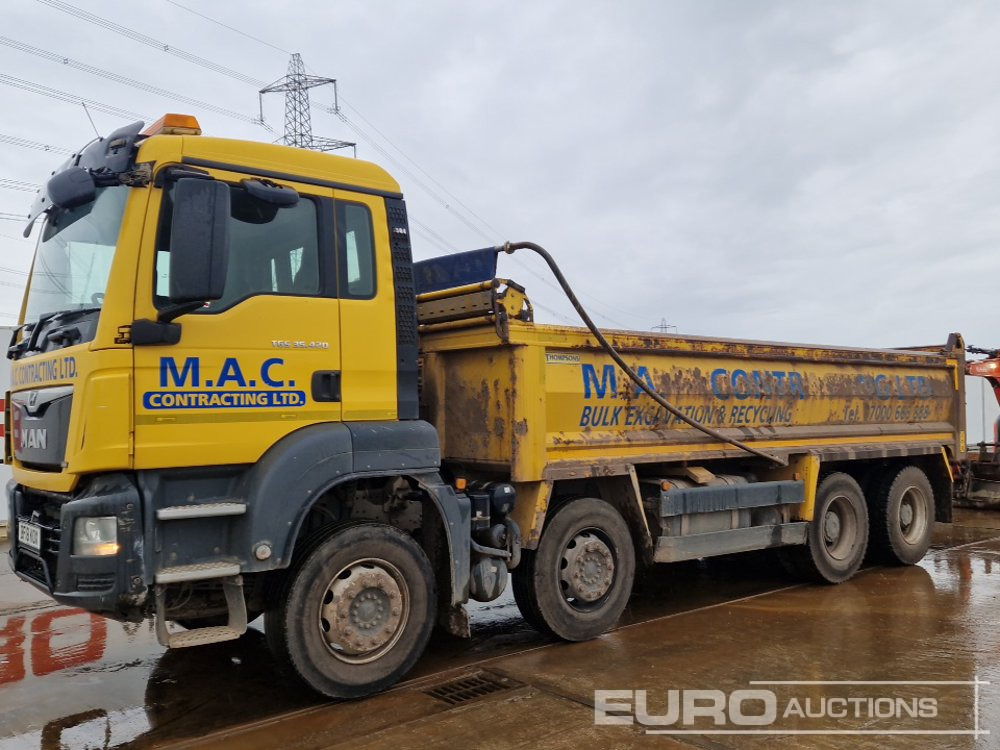 2018 MAN TGS 35.420 - Camion benne: photos 1 2018 MAN TGS 35.420 - Camion benne: photos 1