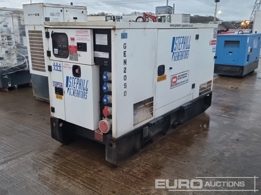 2018 Stephill SSDP55A - Groupe électrogène: photos 1 2018 Stephill SSDP55A - Groupe électrogène: photos 1