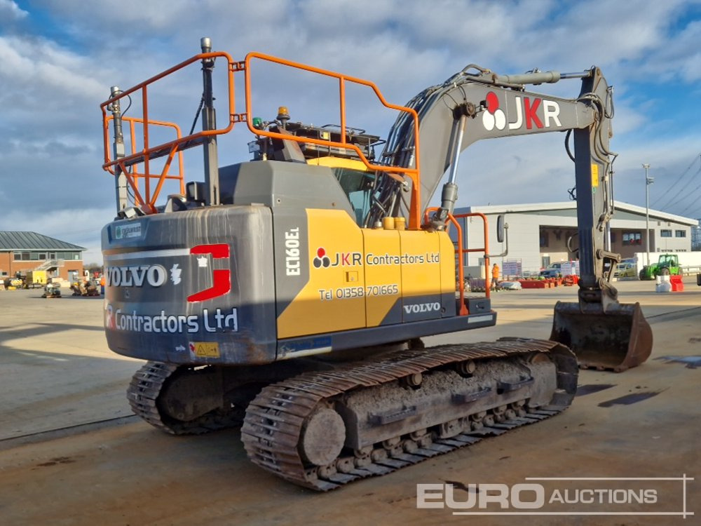 2018 Volvo EC160EL - Pelle sur chenille: photos 5 2018 Volvo EC160EL - Pelle sur chenille: photos 5