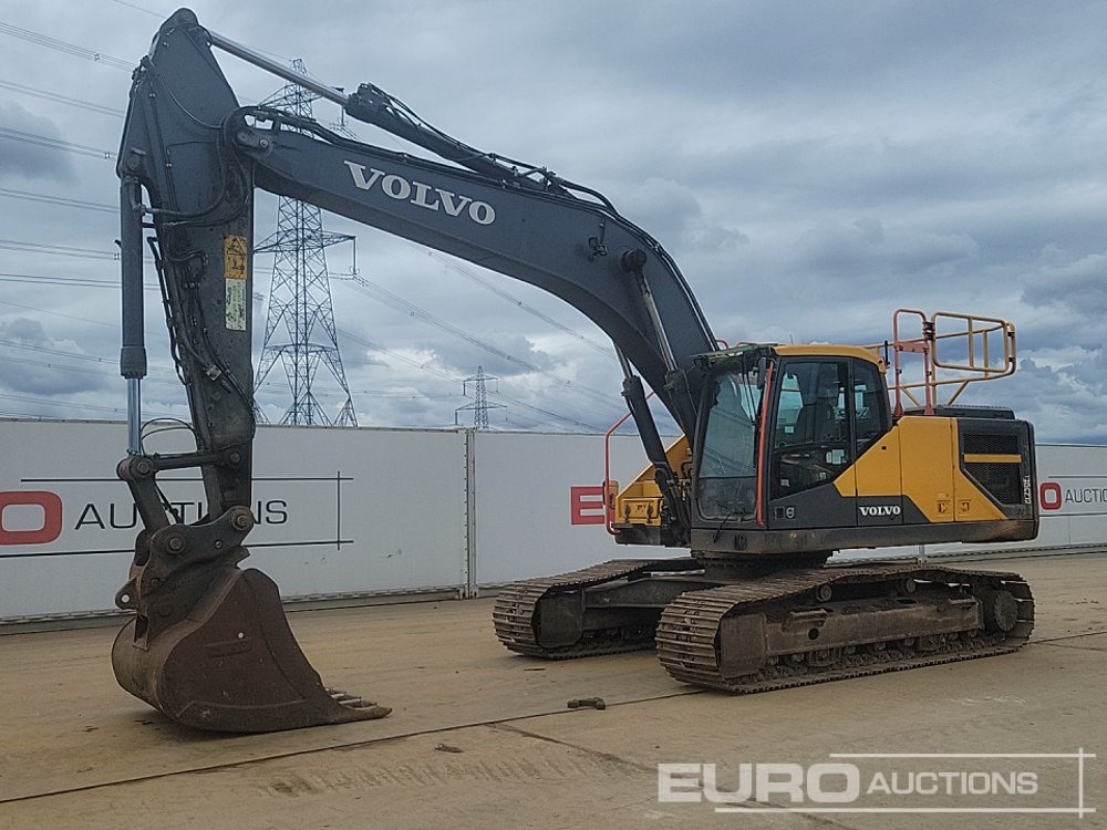 2018 Volvo EC250EL - Pelle sur chenille: photos 1 2018 Volvo EC250EL - Pelle sur chenille: photos 1