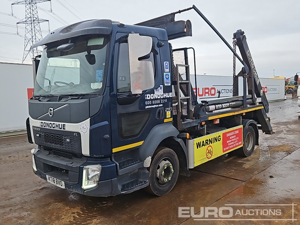 2018 Volvo FL210 - Camion multibenne: photos 1 2018 Volvo FL210 - Camion multibenne: photos 1