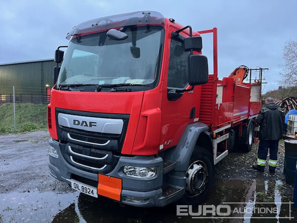 2019 DAF LF260 - Camion plateau: photos 1 2019 DAF LF260 - Camion plateau: photos 1