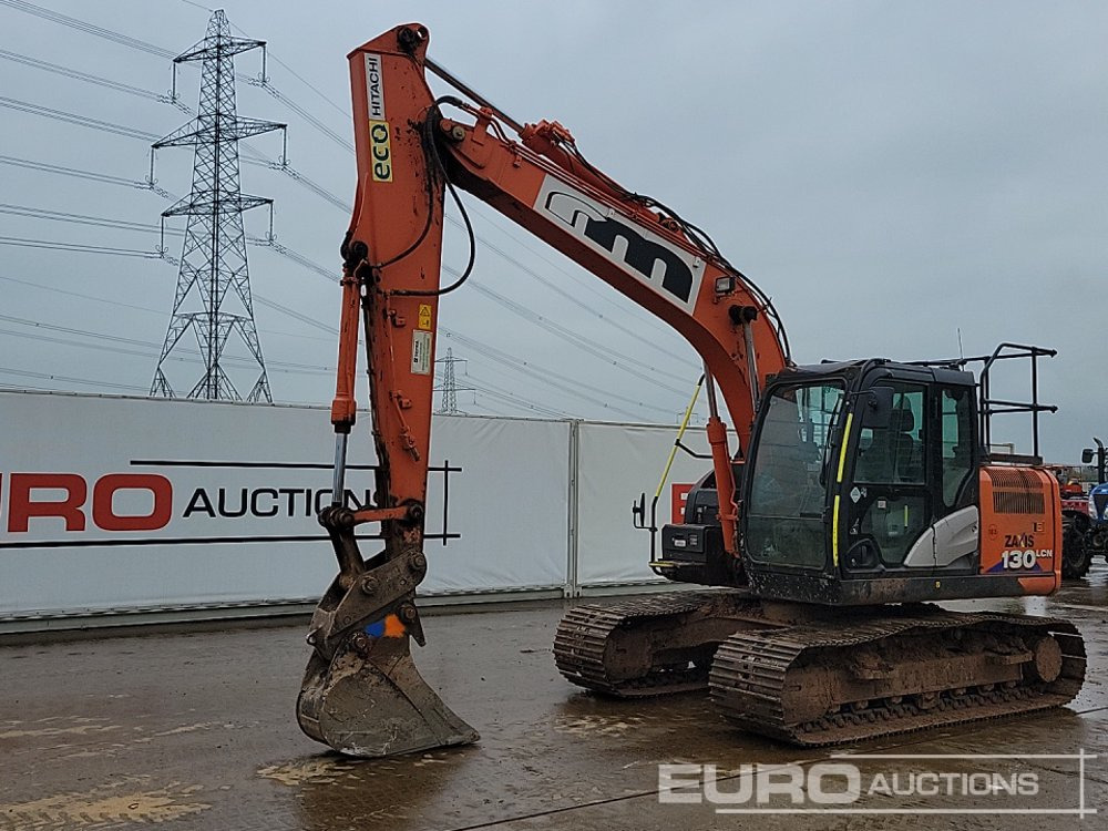 2019 Hitachi ZX130LCN-6 - Pelle sur chenille: photos 1 2019 Hitachi ZX130LCN-6 - Pelle sur chenille: photos 1