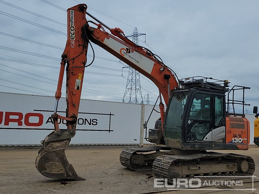 2019 Hitachi ZX130LCN-6 - Pelle sur chenille: photos 1 2019 Hitachi ZX130LCN-6 - Pelle sur chenille: photos 1