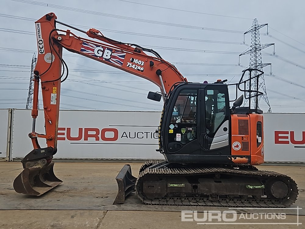 2019 Hitachi ZX135US-6 - Pelle sur chenille: photos 2 2019 Hitachi ZX135US-6 - Pelle sur chenille: photos 2