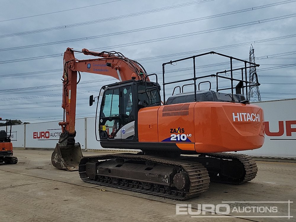 2019 Hitachi ZX210LC-6 - Pelle sur chenille: photos 3 2019 Hitachi ZX210LC-6 - Pelle sur chenille: photos 3